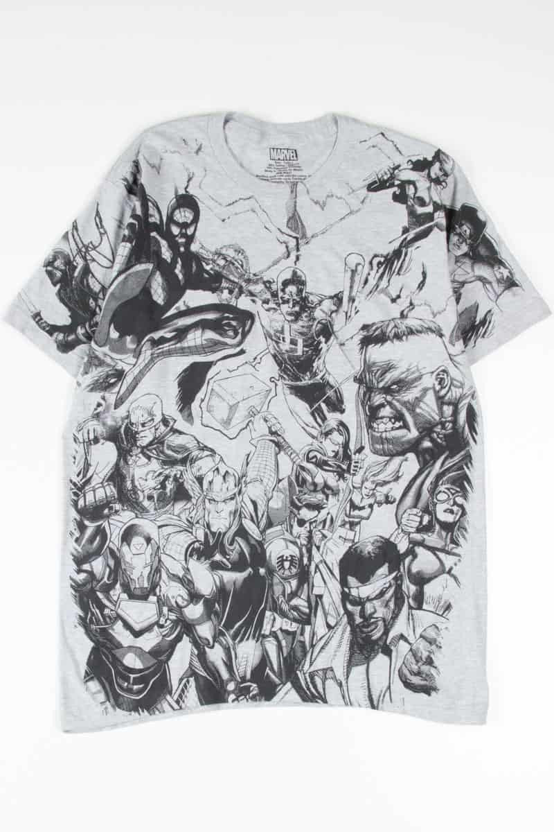 Marvel Comics Sketches T-Shirt