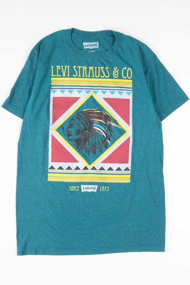 Teal Levi's Chief T-Shirt