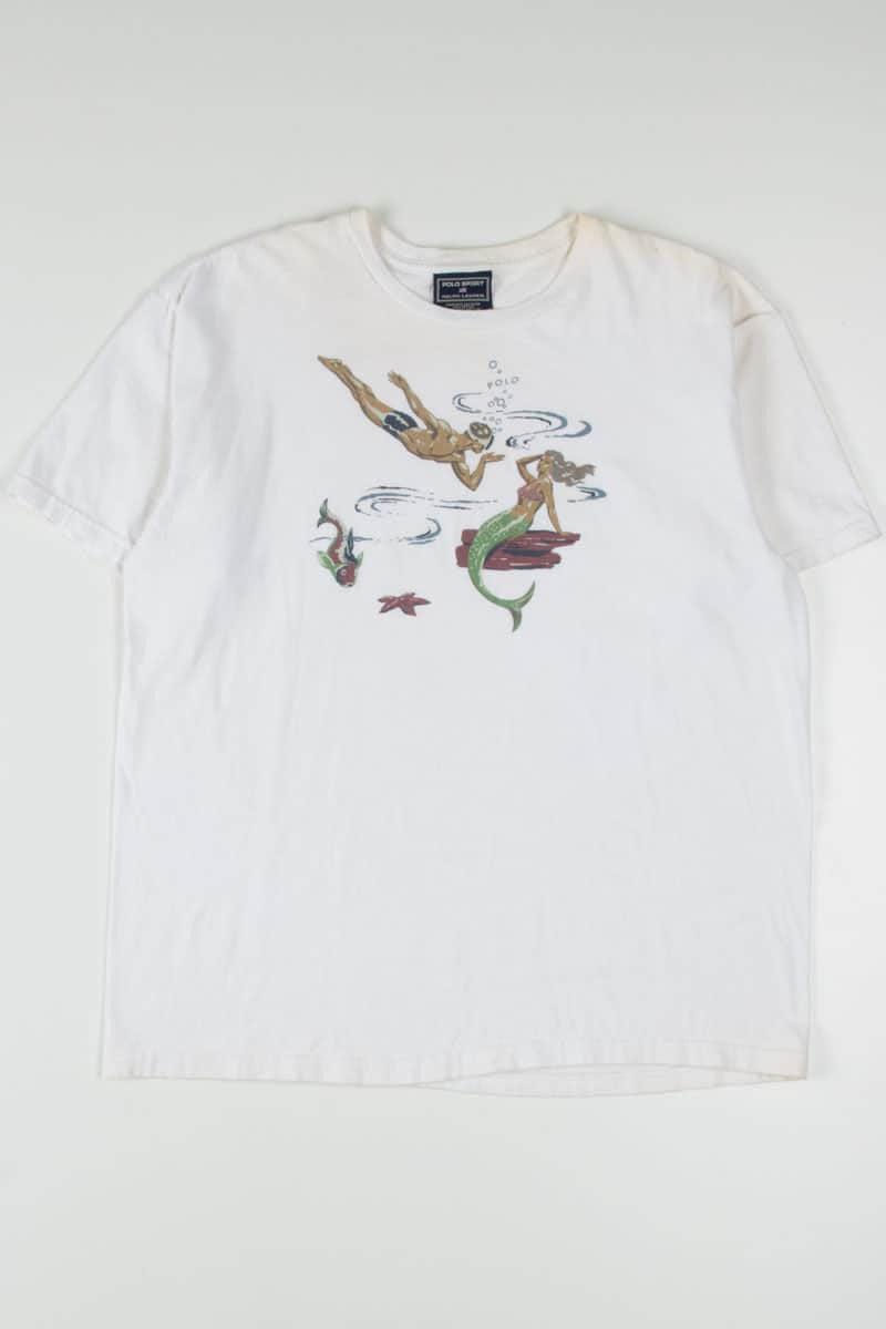 Ralph Lauren Metting a Mermaid T-Shirt