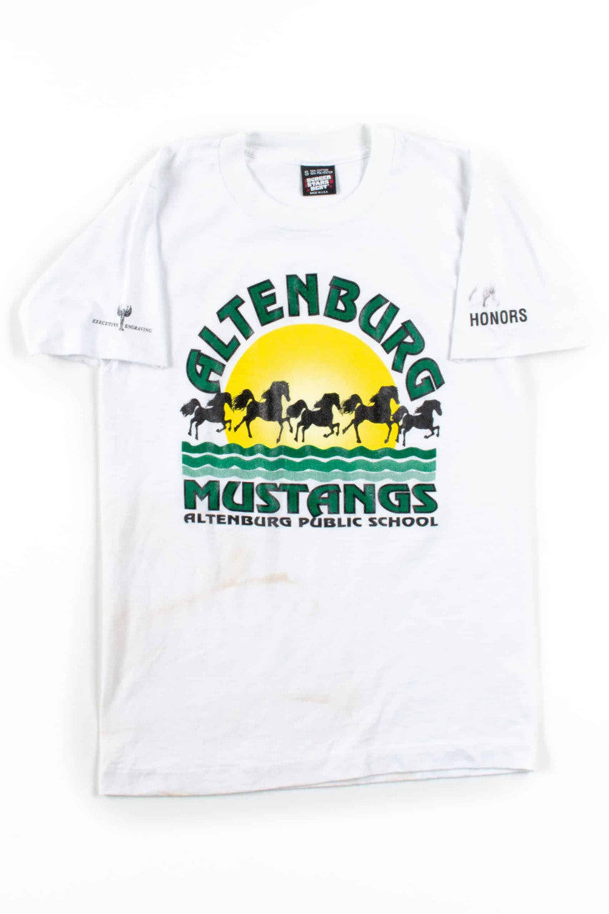 Altenburg Mustangs T-Shirt (Single Stitch)