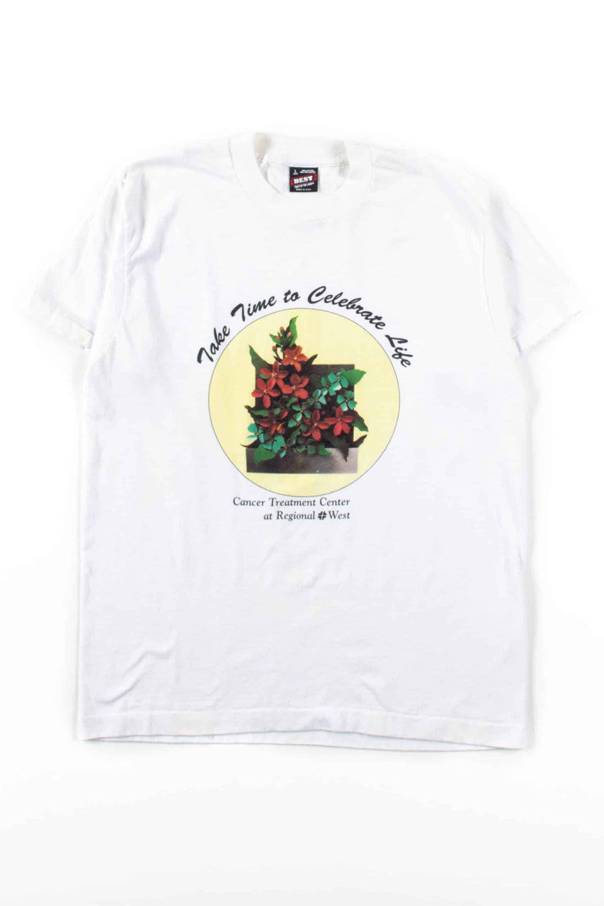 Take Time to Celebrate Life T-Shirt (Single Stitch)