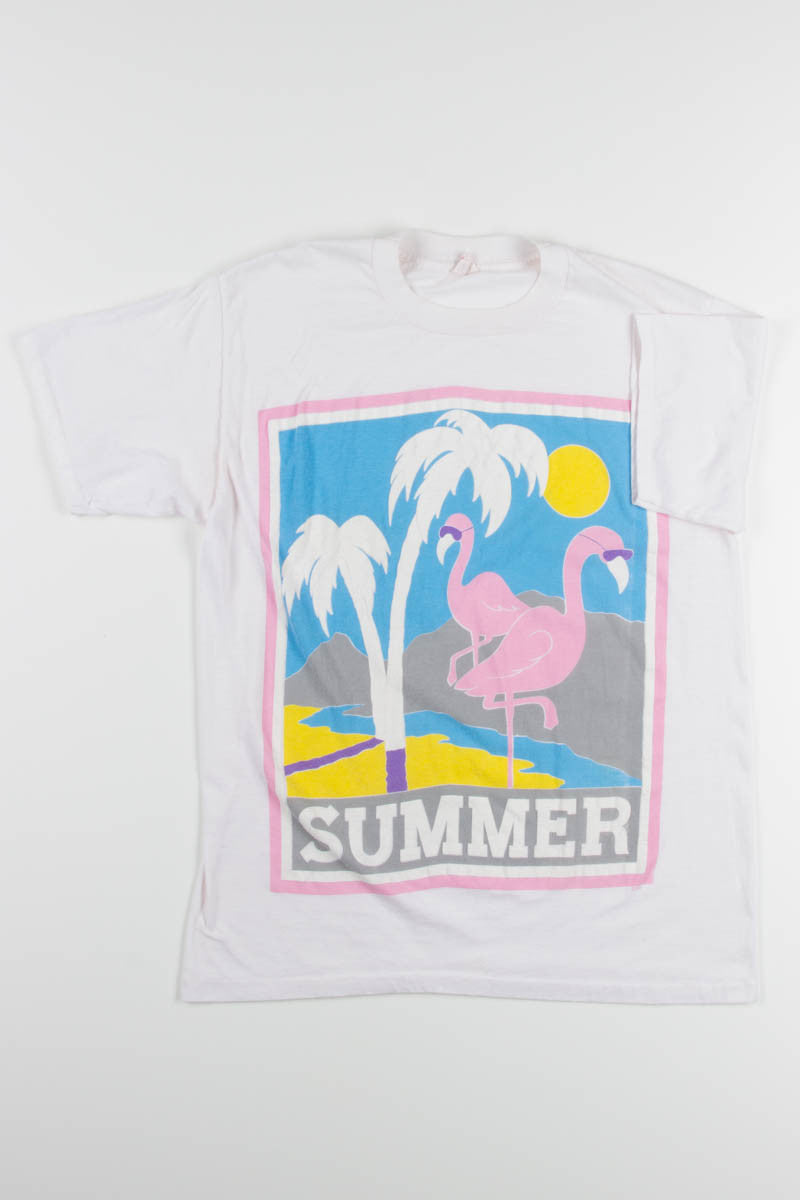 Summer Flamingos Tee