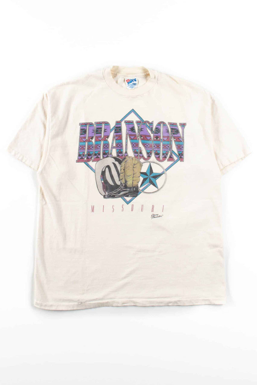 Branson Missouri Boots T-Shirt (Single Stitch)