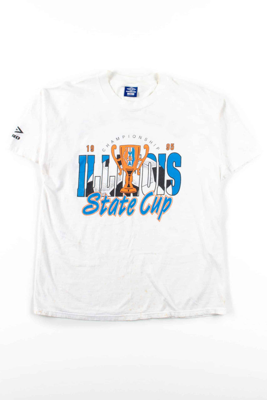1995 Illinois State Cup T-Shirt (Single Stitch)