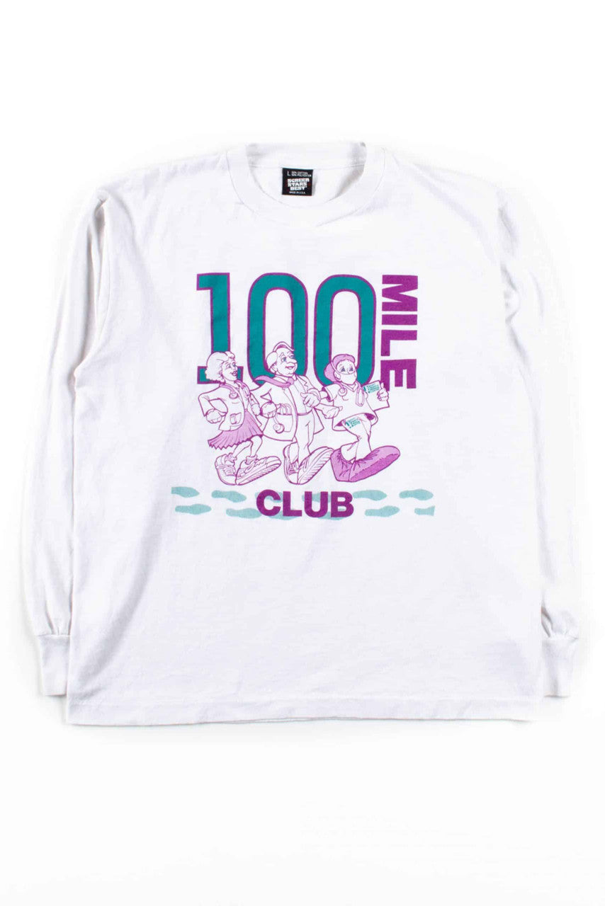 100 Mile Club Long Sleeve T-Shirt (Single Stitch)