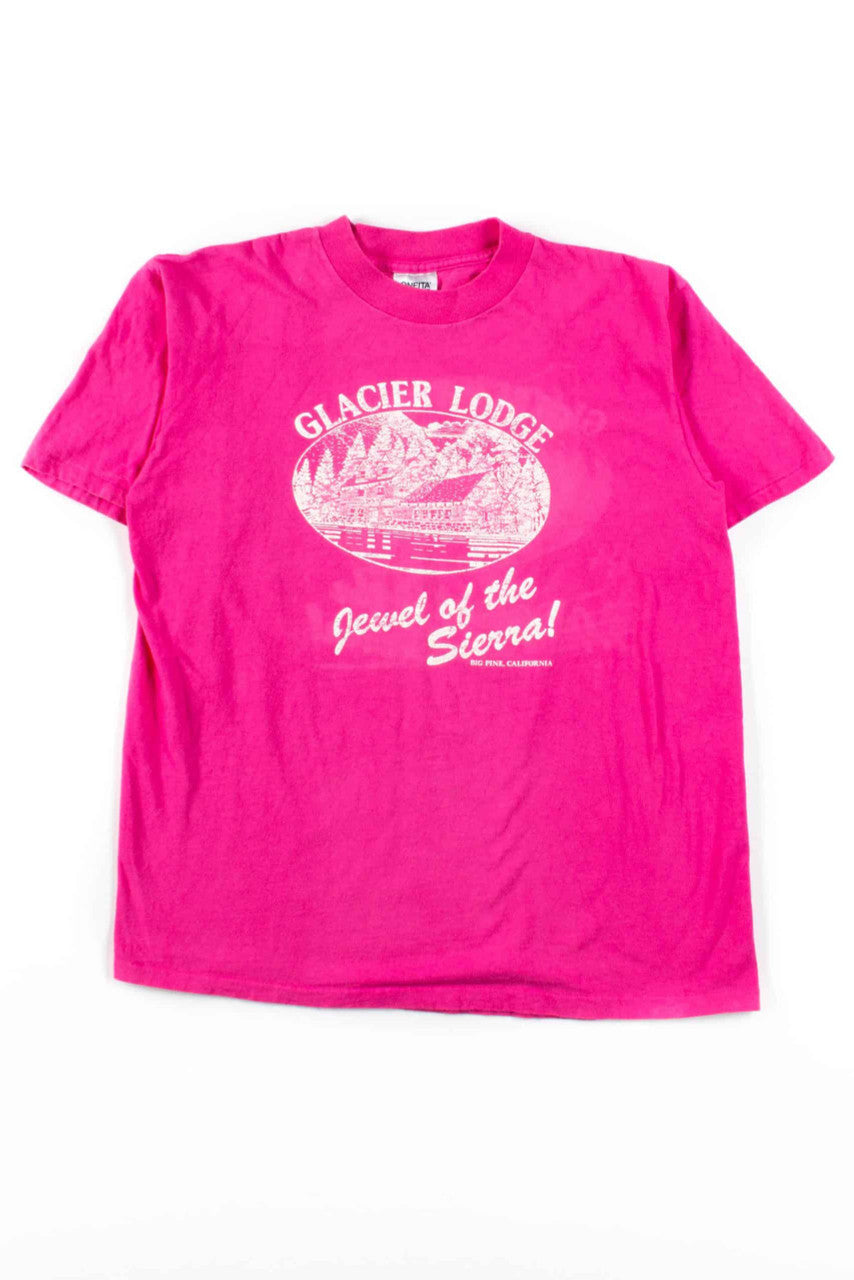 Glacier Lodge T-Shirt (Single Stitch)