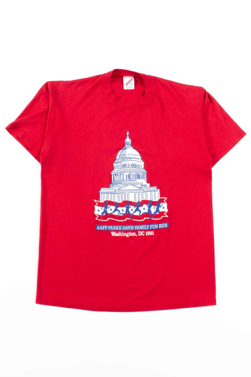1991 Family Fun Run T-Shirt (Single Stitch)