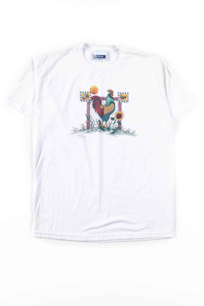 Rooster Art T-Shirt