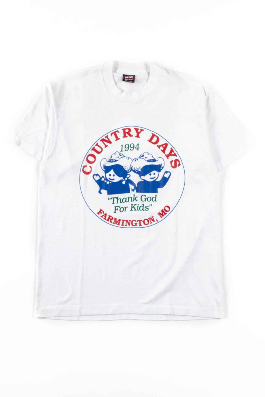Country Days 1994 T-Shirt (Single Stitch)