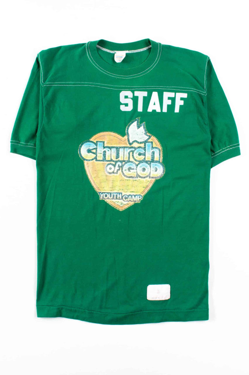 Church Of God Staff T-Shirt (1980s)