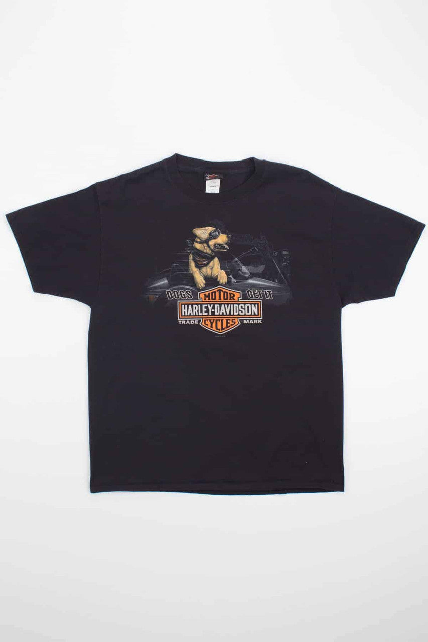 Dogs Get It Harley T-shirt