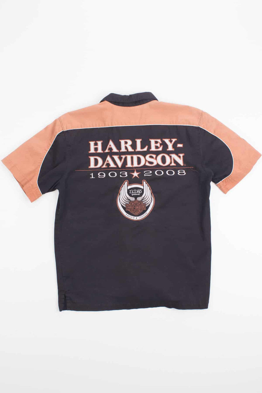 105th Harley Aniversary Work Shirt