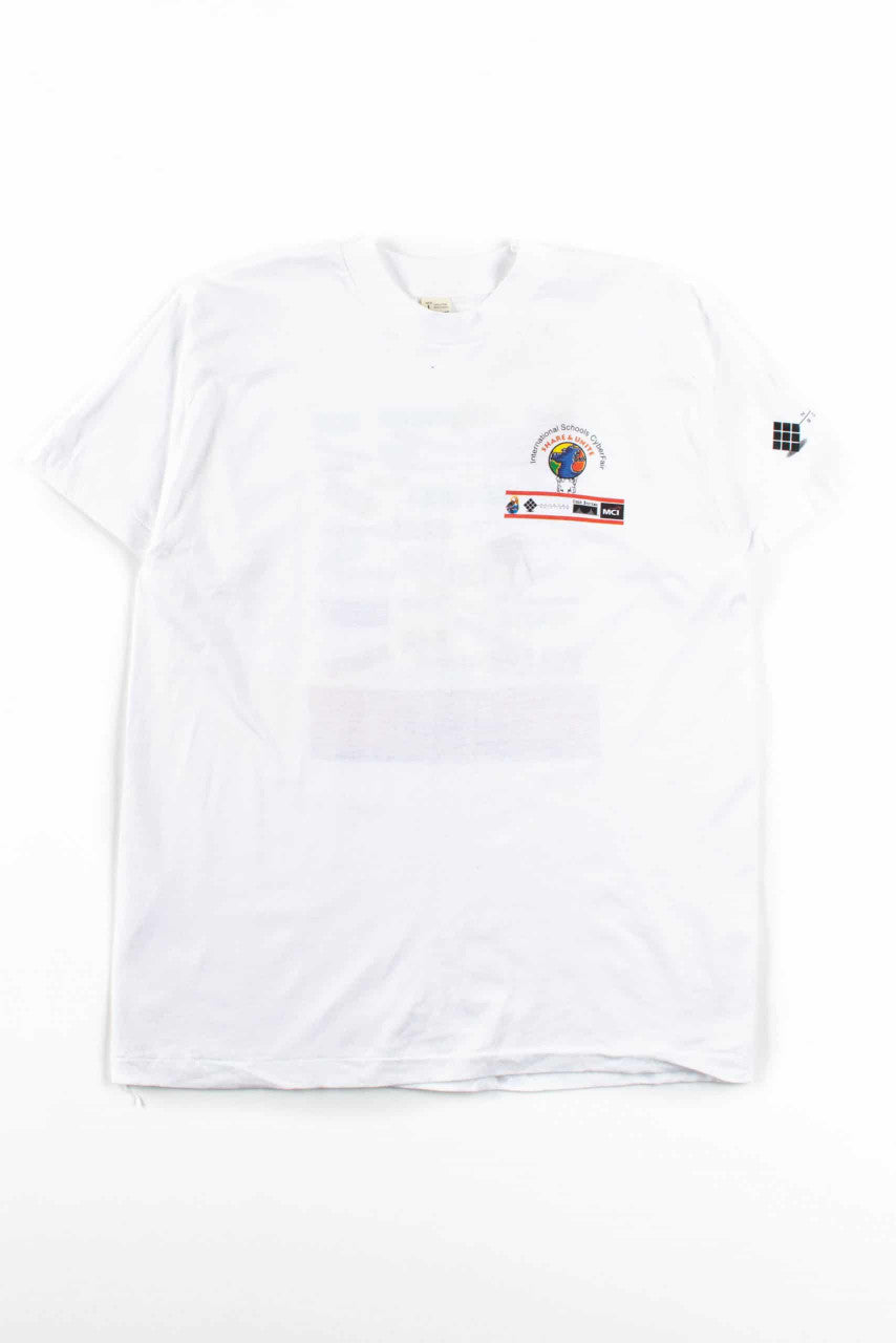 International Schools Cyberfair T-Shirt (1997, Single Stitch) 1