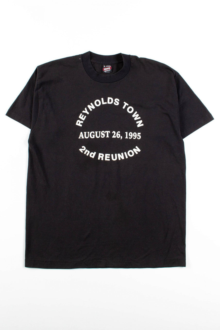 Reynolds Town 2nd Reunion T-Shirt (1995, Single Stitch)