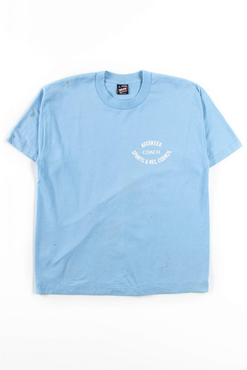 Accokeek Coach T-Shirt (Single Stitch)