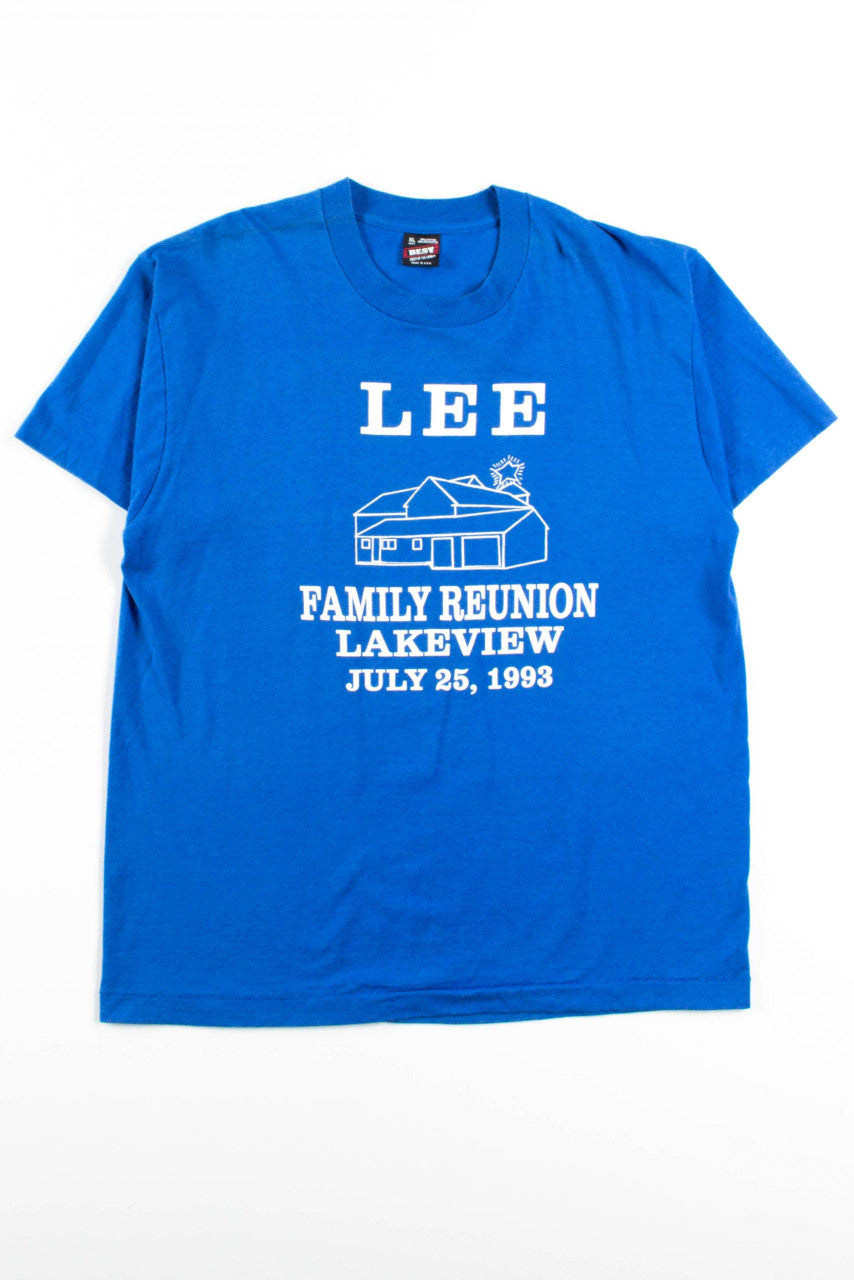 Lee Family Reunion T-Shirt (1993, Single Stitch)