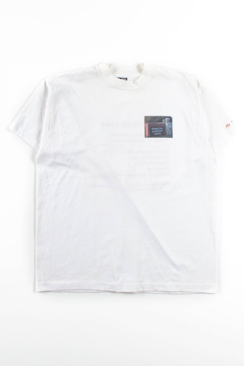 Grange Hall Elementary Fun Run T-Shirt (1994, Single Stitch)