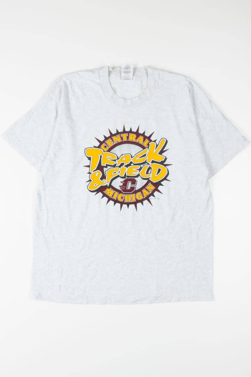 Central Michigan Track & Field T-Shirt (Single Stitch)