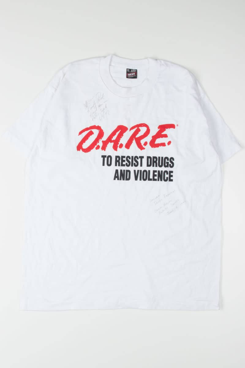 1997 Signed D.A.R.E. T-Shirt (Single Stitch)