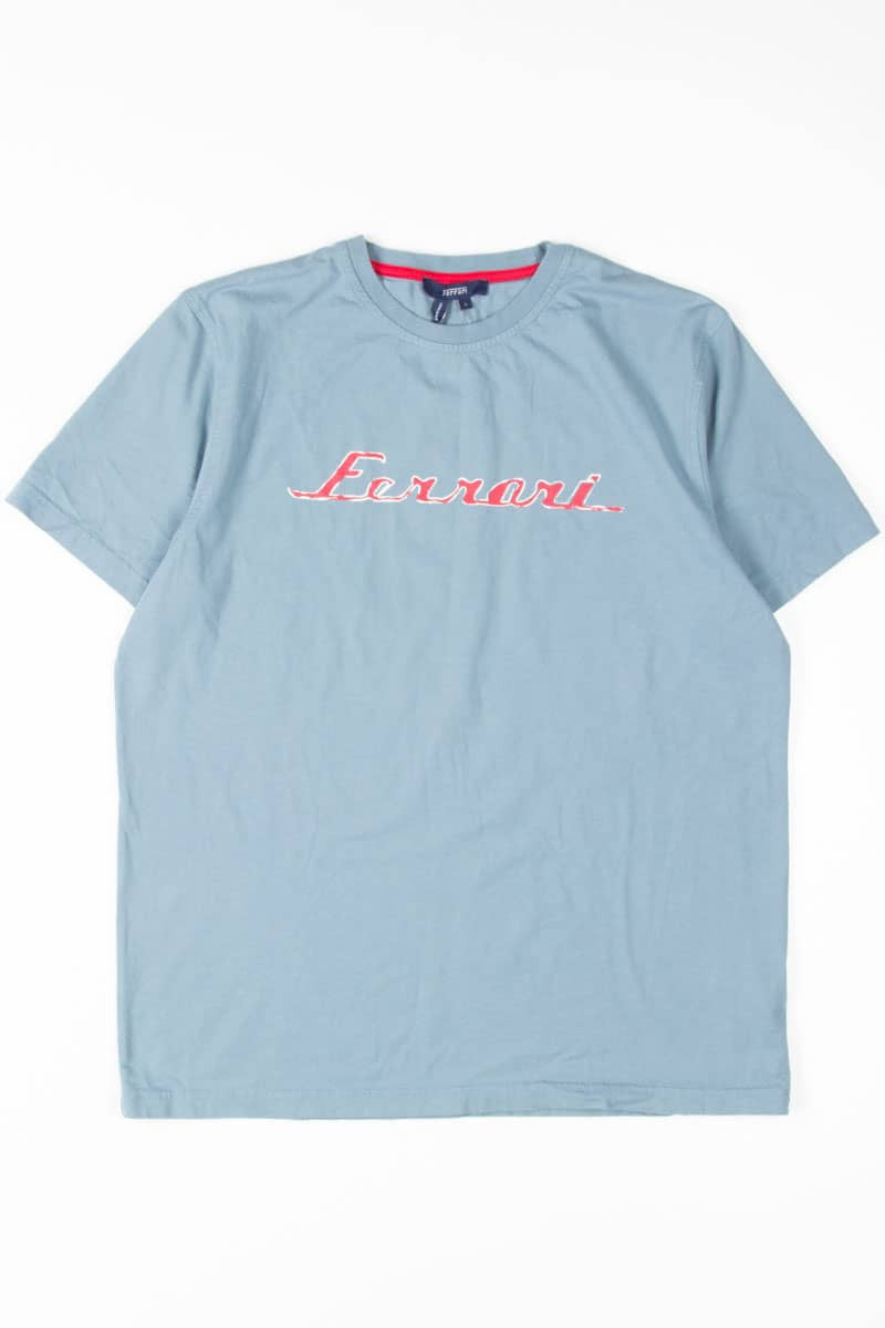 Dusty Blue Ferrari T-Shirt