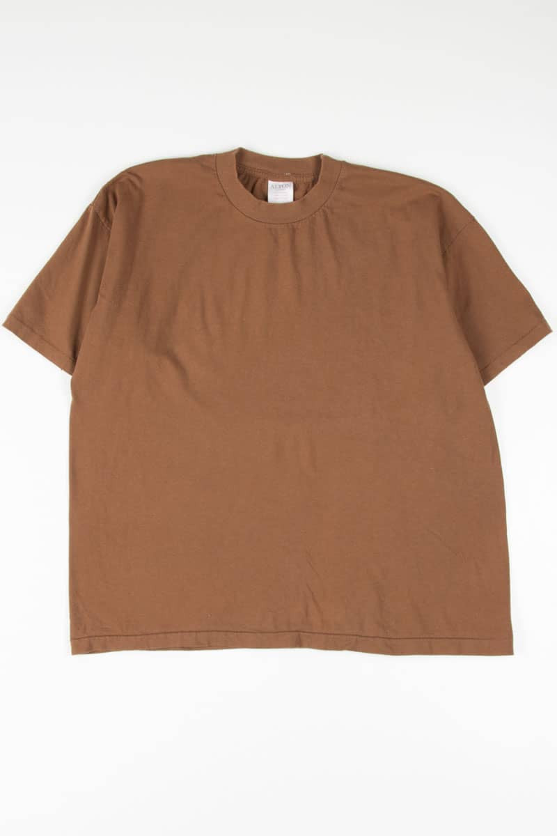 Brown T-Shirt (Single Stitch)