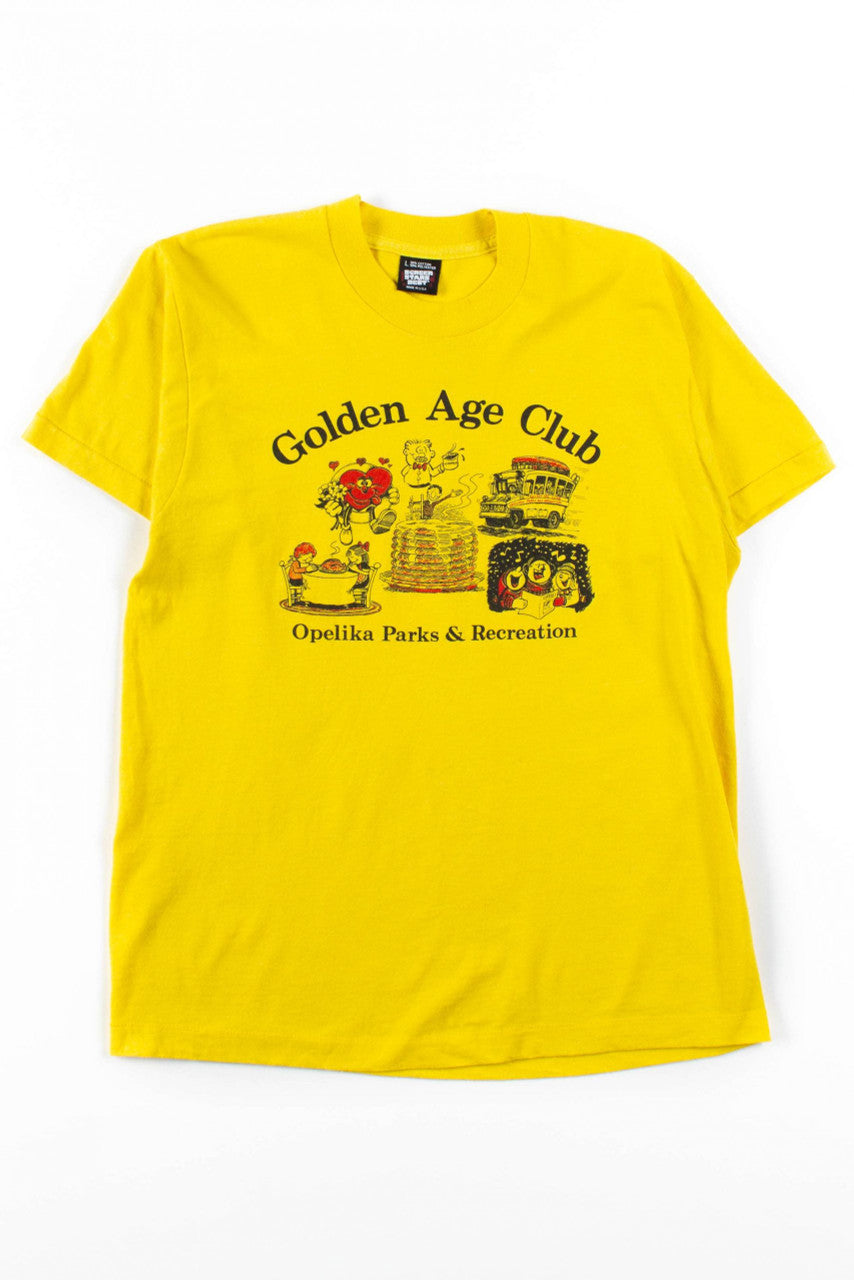 Golden Age Club T-Shirt (Single Stitch)