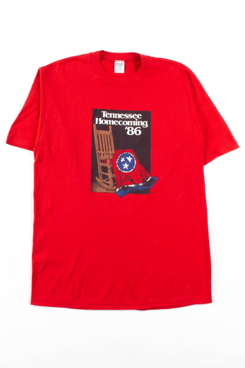 Tennessee Homecoming '86 T-Shirt (Single Stitch)