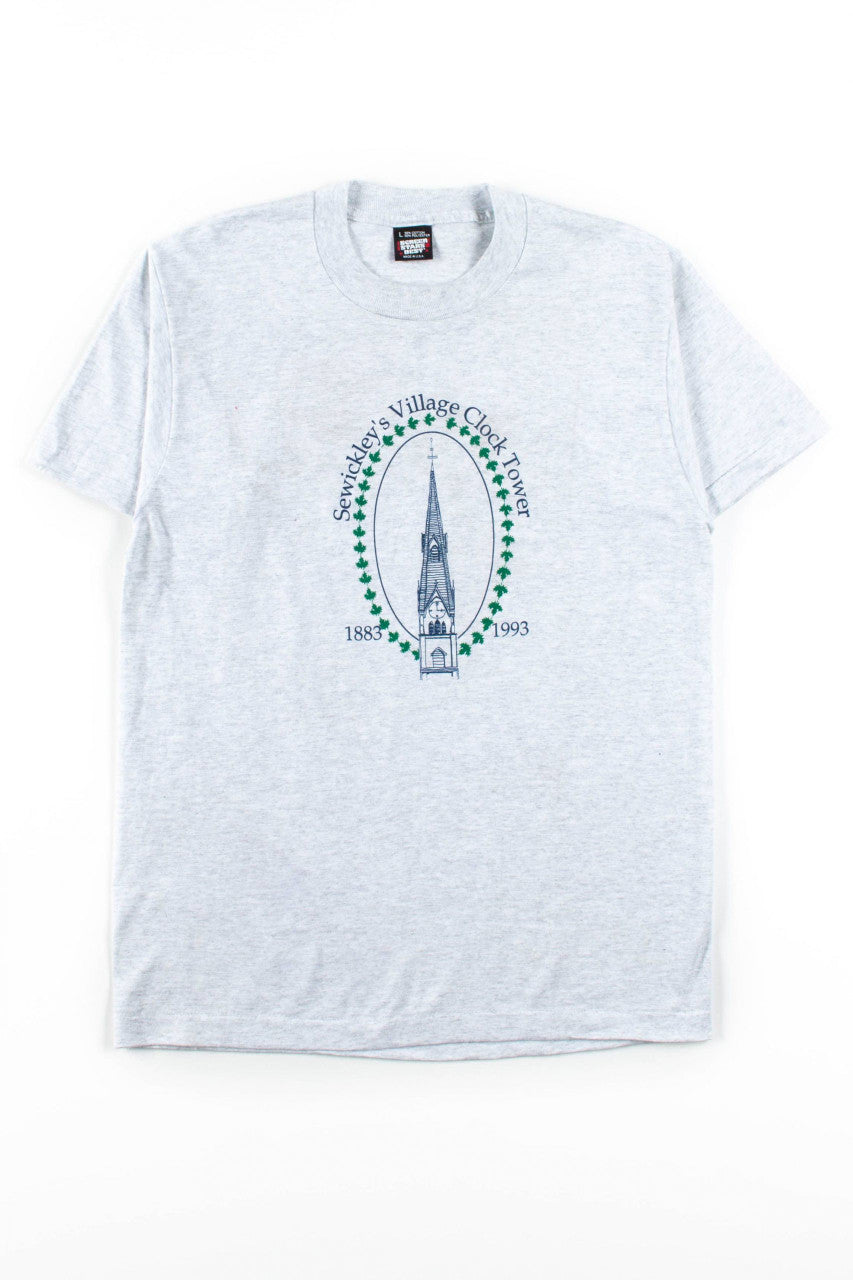 Sewickley's Village Clock Tower T-Shirt (Single Stitch)