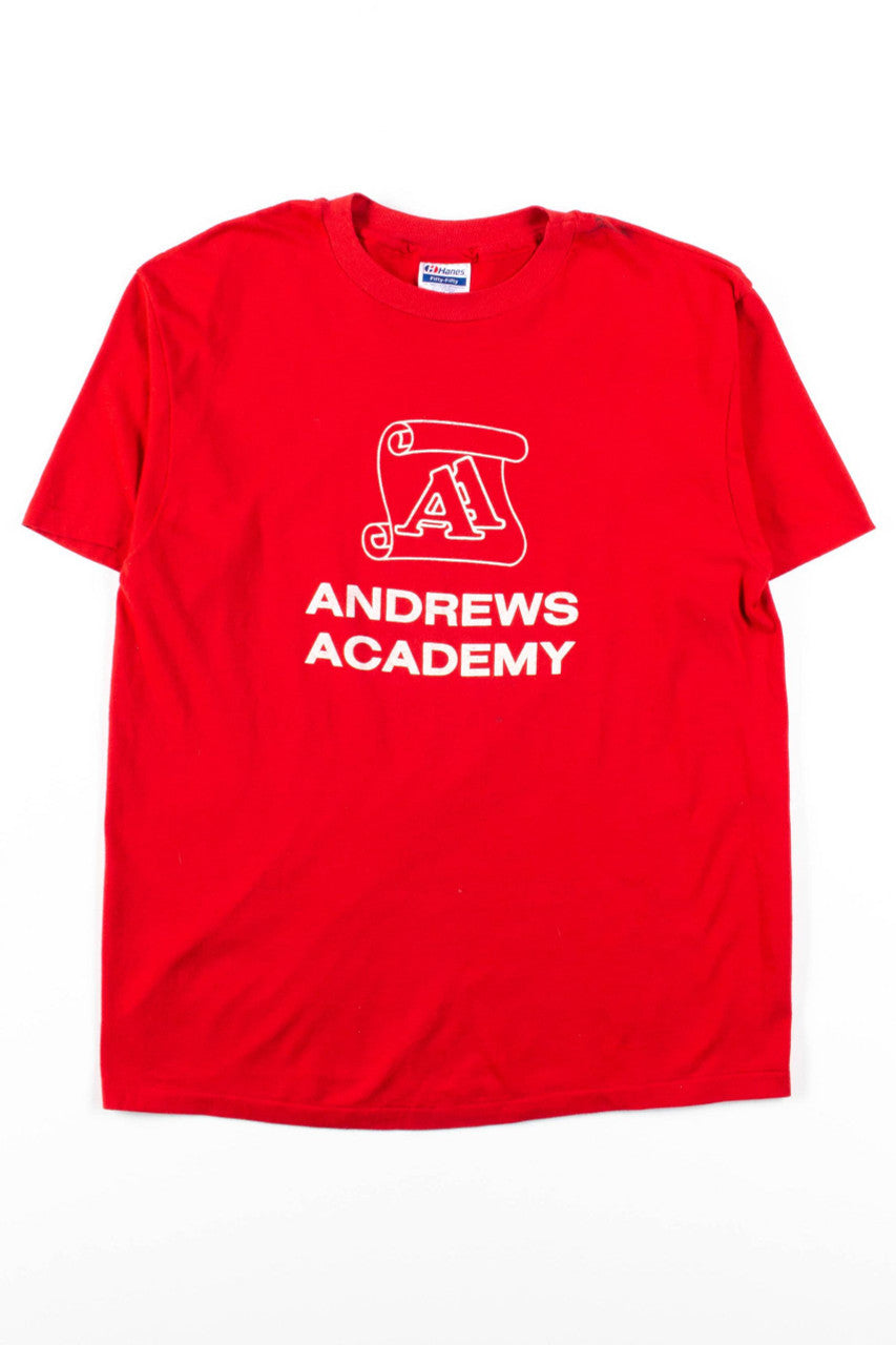 Andrews Academy T-Shirt (Single Stitch)