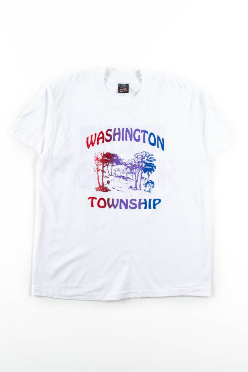 Washington Township T-Shirt (1996, Single Stitch)