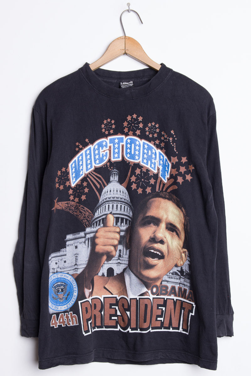 Long Sleeve President Obama Tee