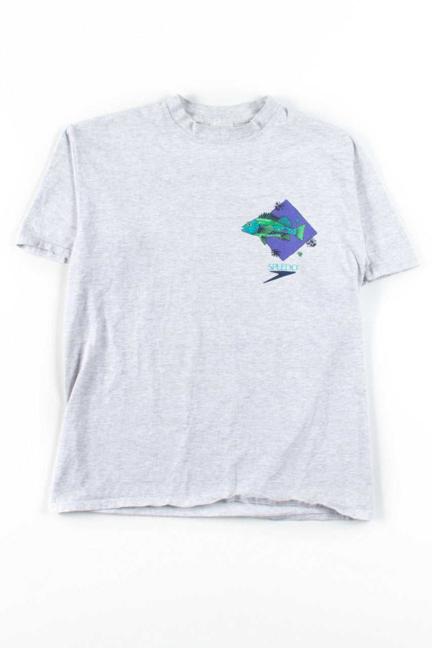 Speedo Fish T-Shirt (Single Stitch)