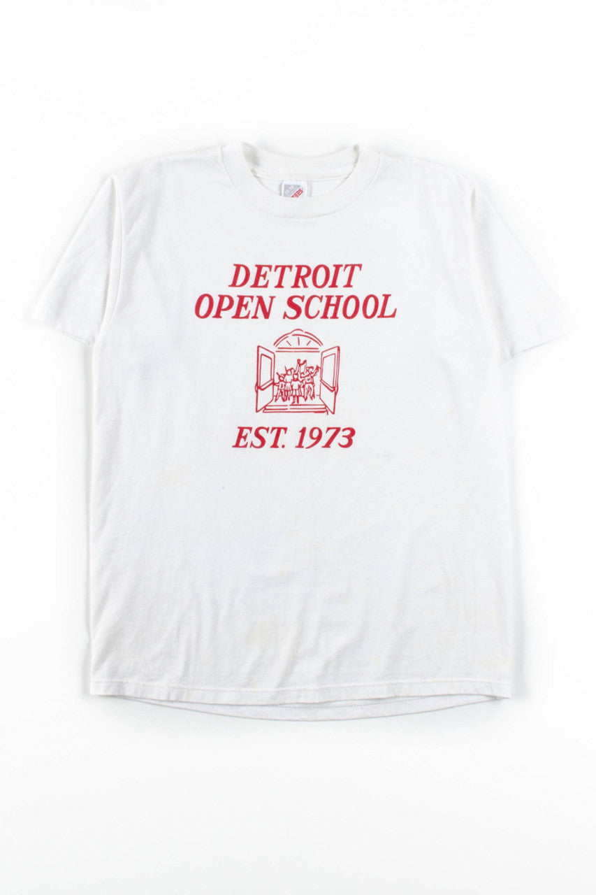 Detroit Open School T-Shirt (Single Stitch)