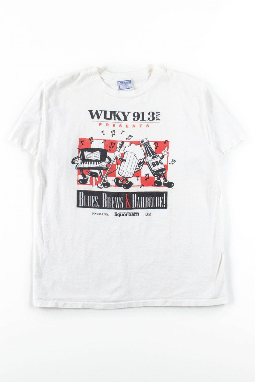 Blues, Brews, & Barbecue T-Shirt (Single Stitch)