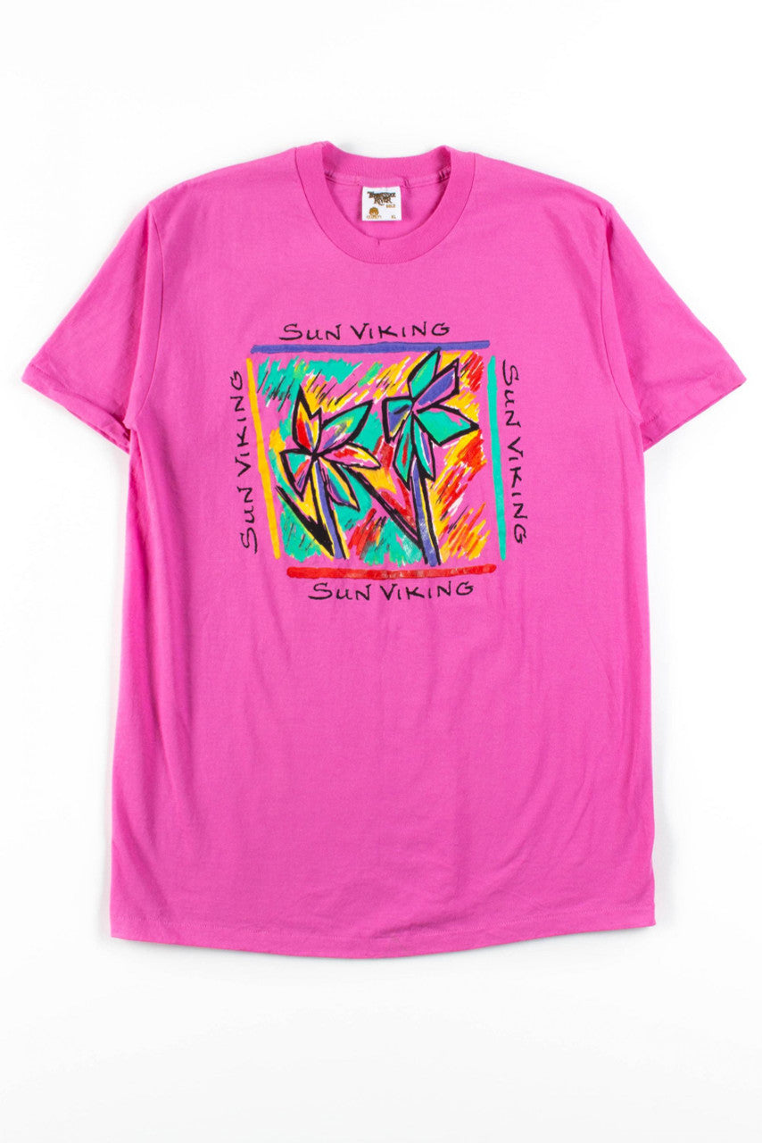 Sun Viking T-Shirt (Single Stitch)