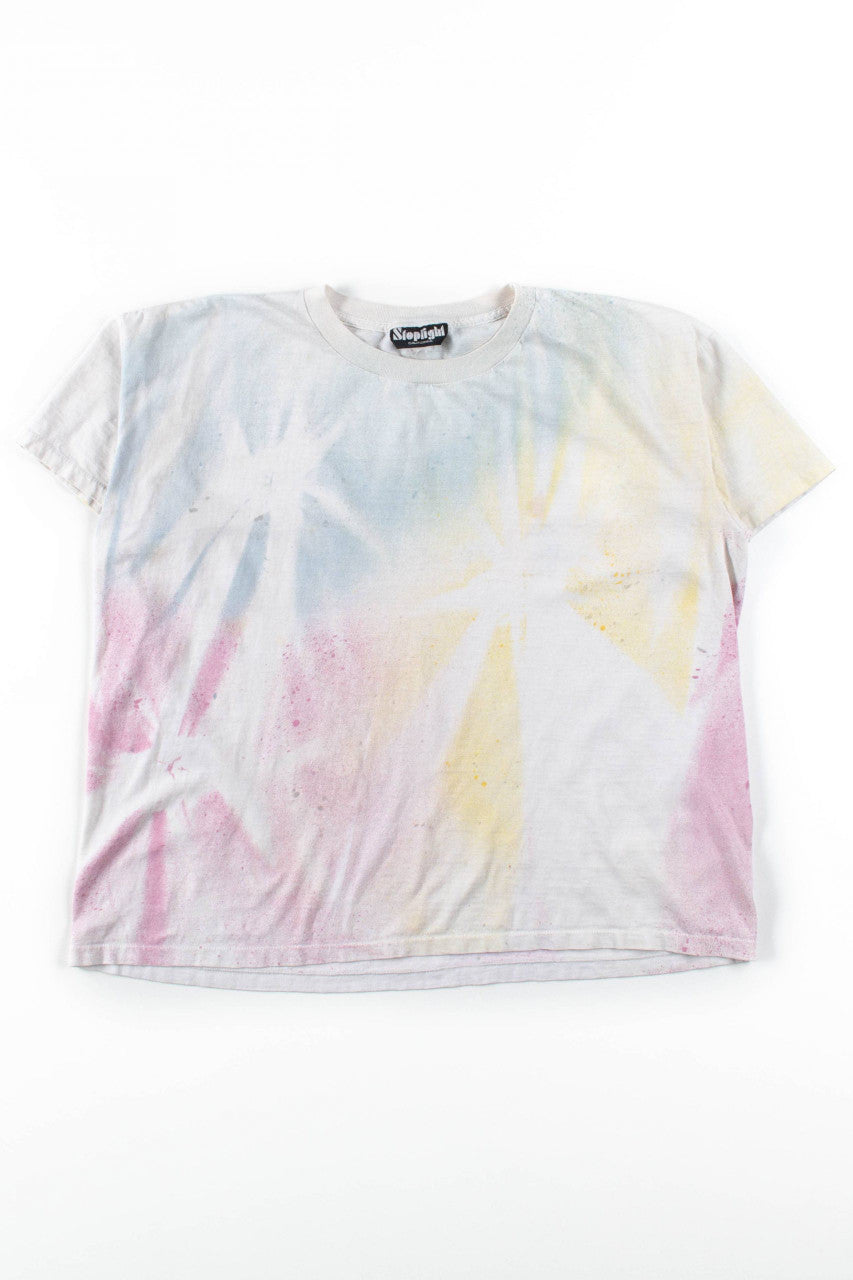 Vintage Paint Splatter T-Shirt (Single Stitch)