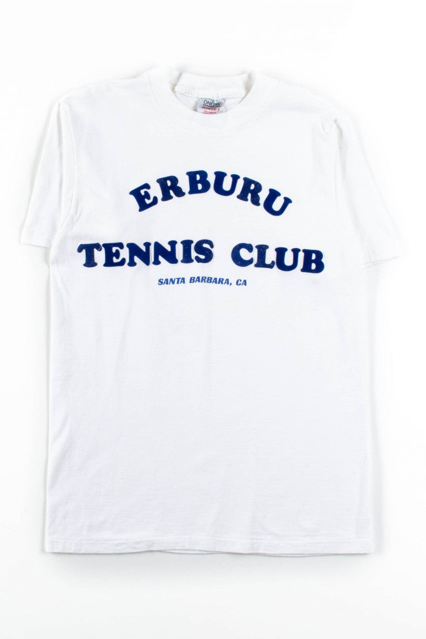 Erburu Tennis Club T-Shirt (Single Stitch)