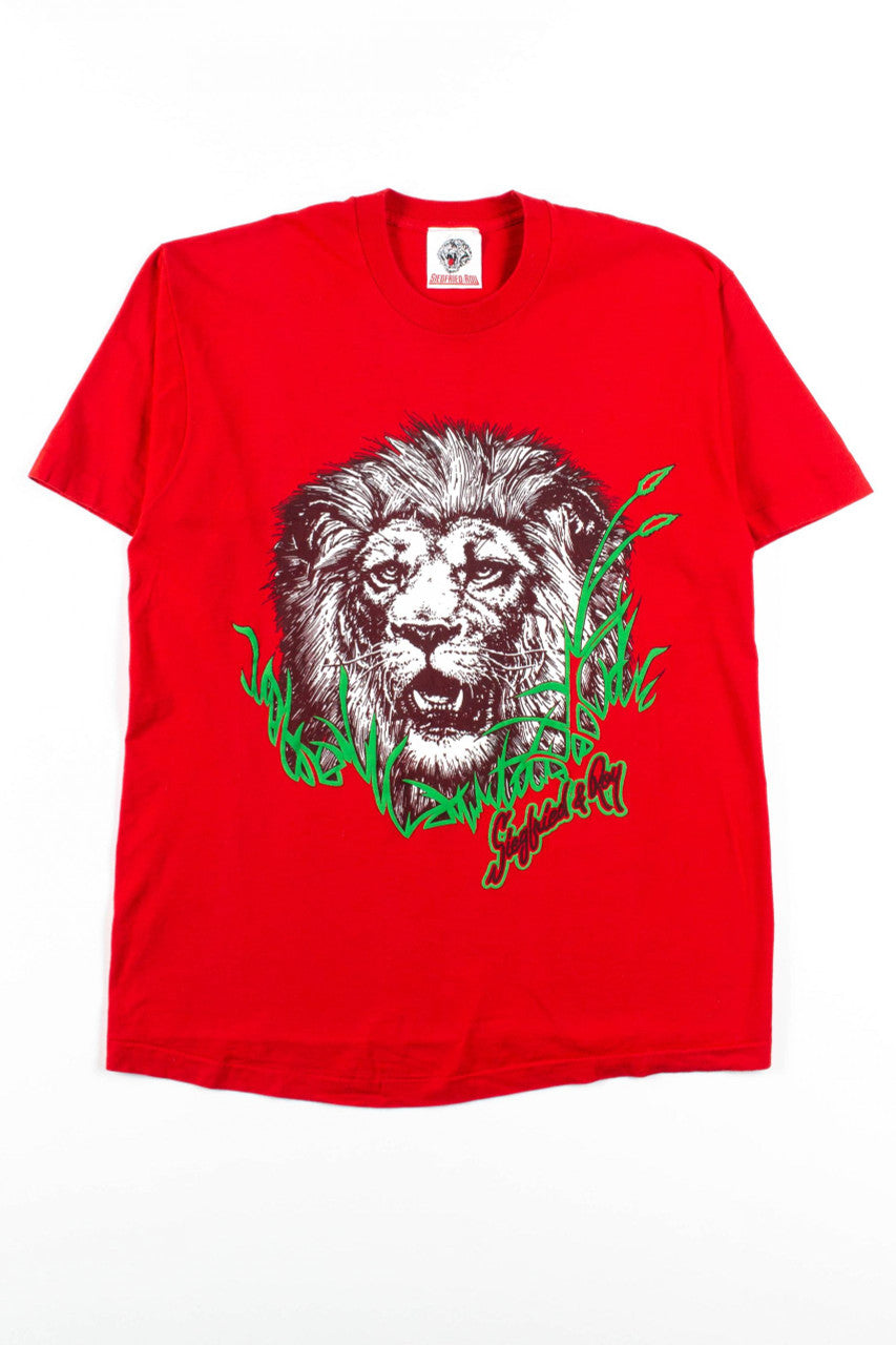 Siegfried & Roy Lion T-Shirt (Single Stitch)