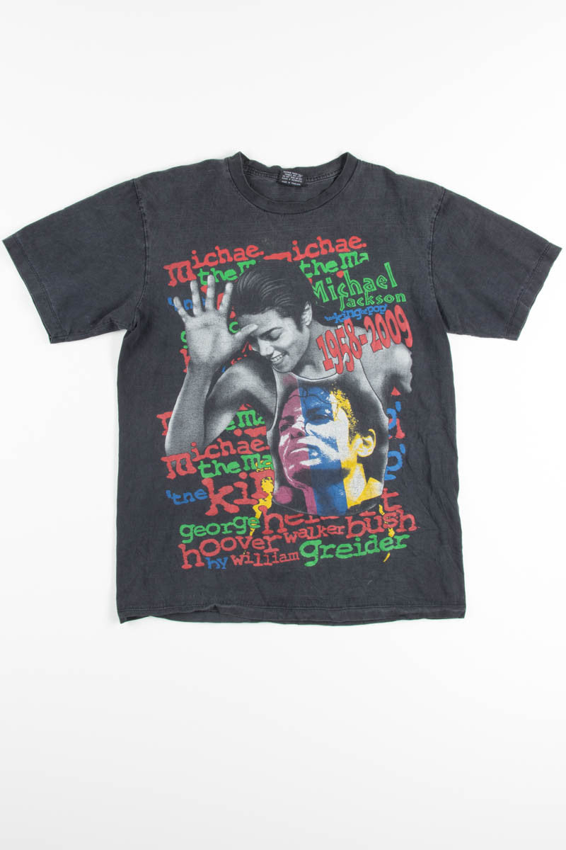 Faded Michael Jackson Tee