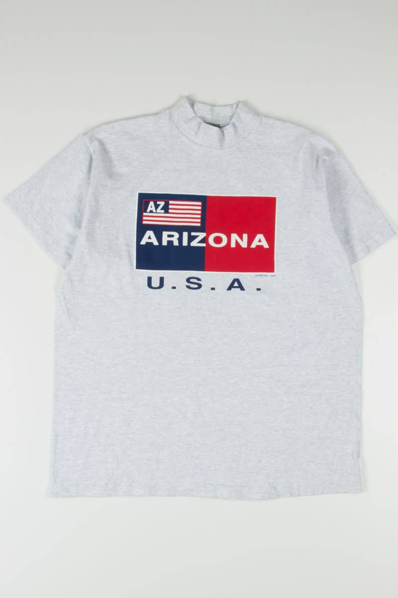 Arizona Mock Neck Souvenir T-Shirt