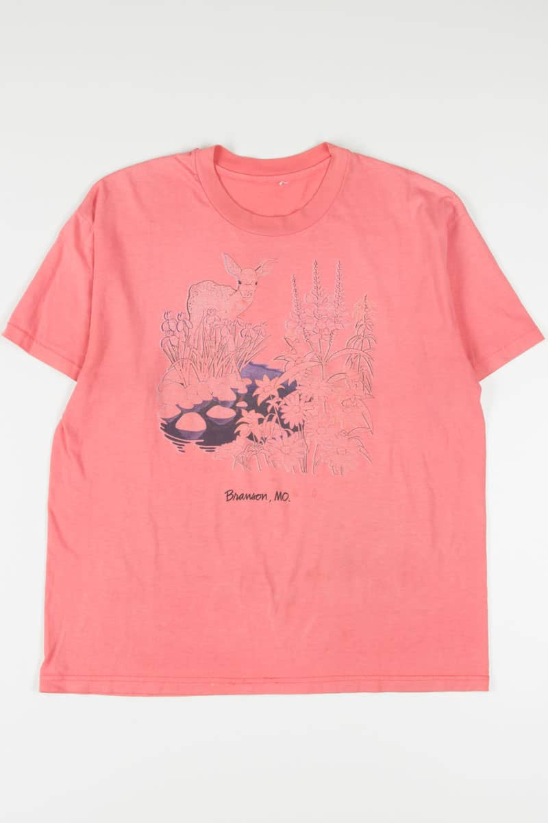 Vintage Fawn Branson Souvenir T-Shirt