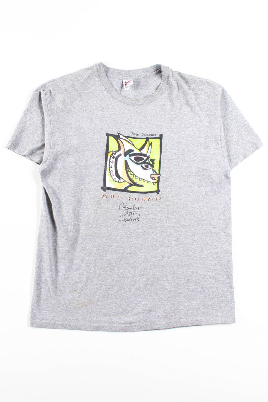 Puplo Picasso Art Hound T-Shirt