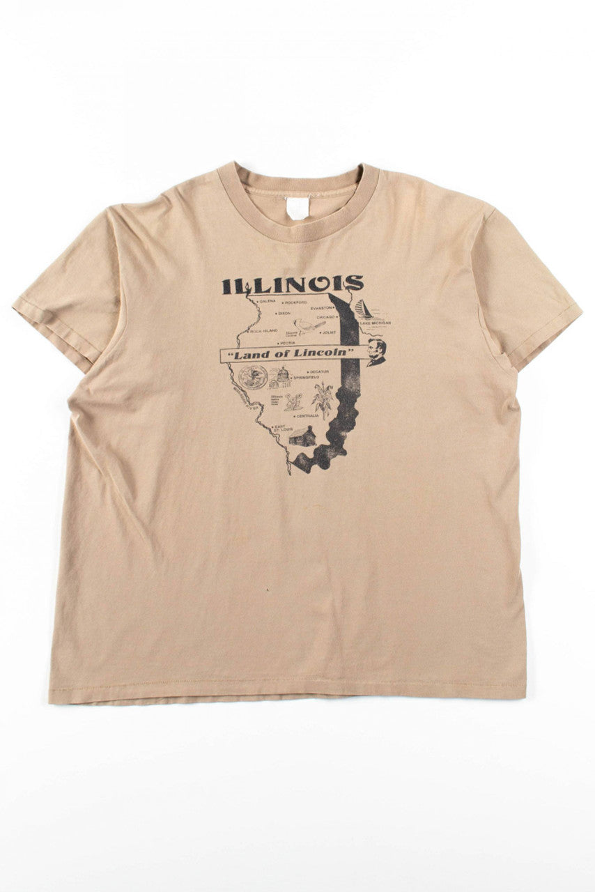 Illinois Land Of Lincoln T-Shirt