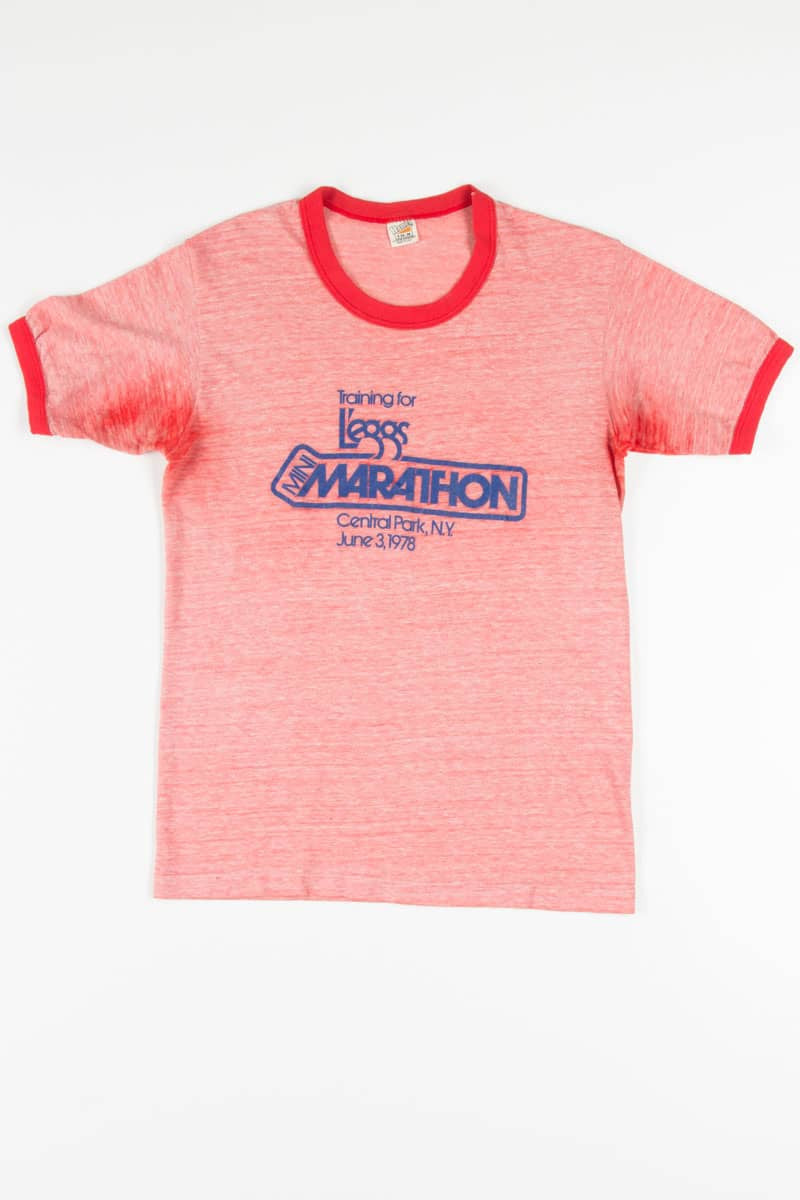 Vintage 1978 Leggs Mini Marathon T-Shirt