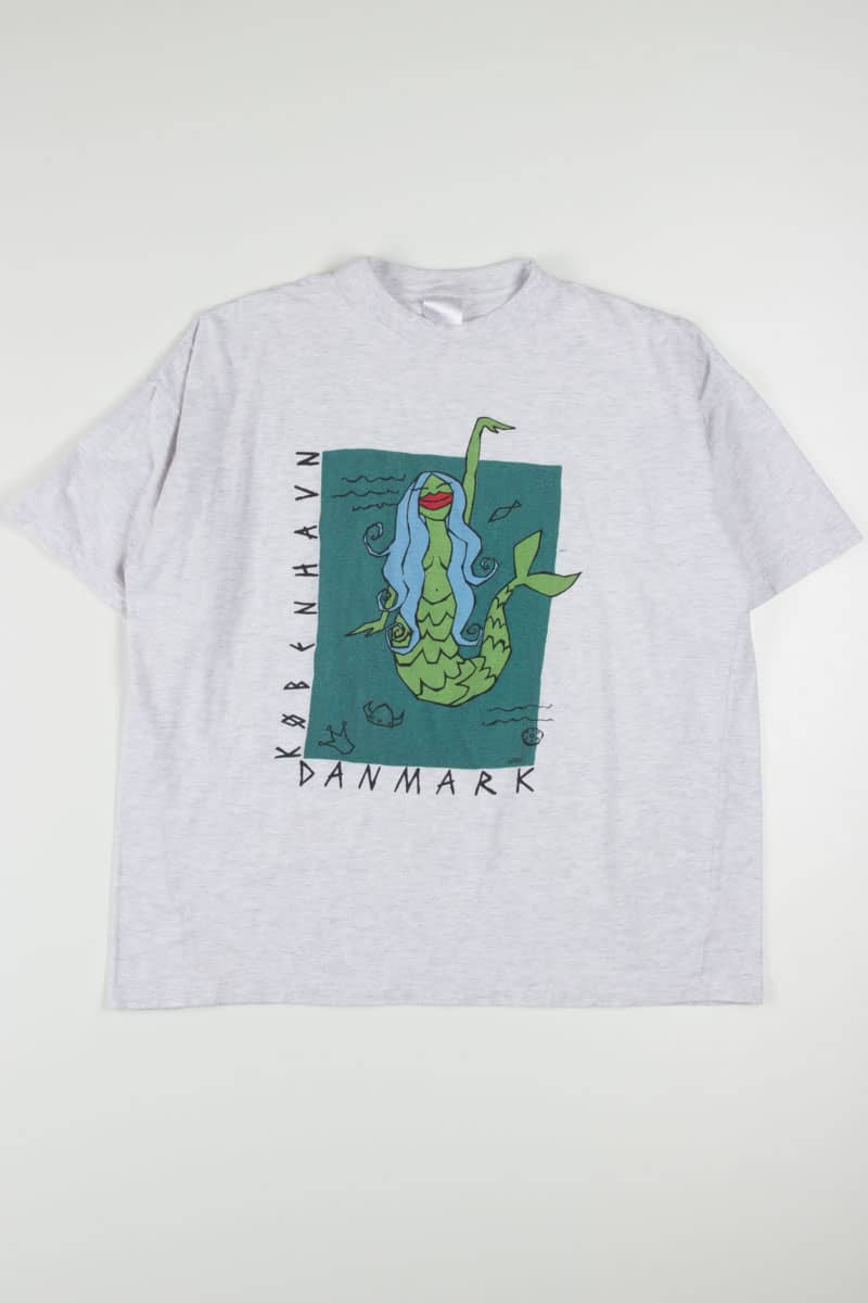 Danish Mermaid Souvenir T-Shirt
