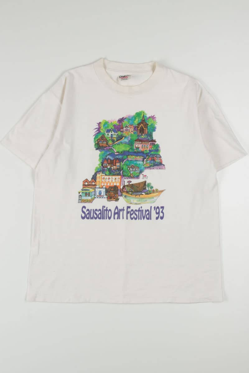 Sausalito Art Festival 1993 Souvenir T-Shirt