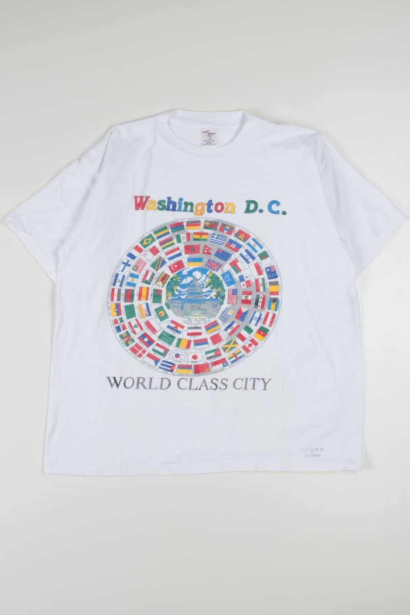 Vintage Washington D.C. World Class City Souvenir T-Shirt