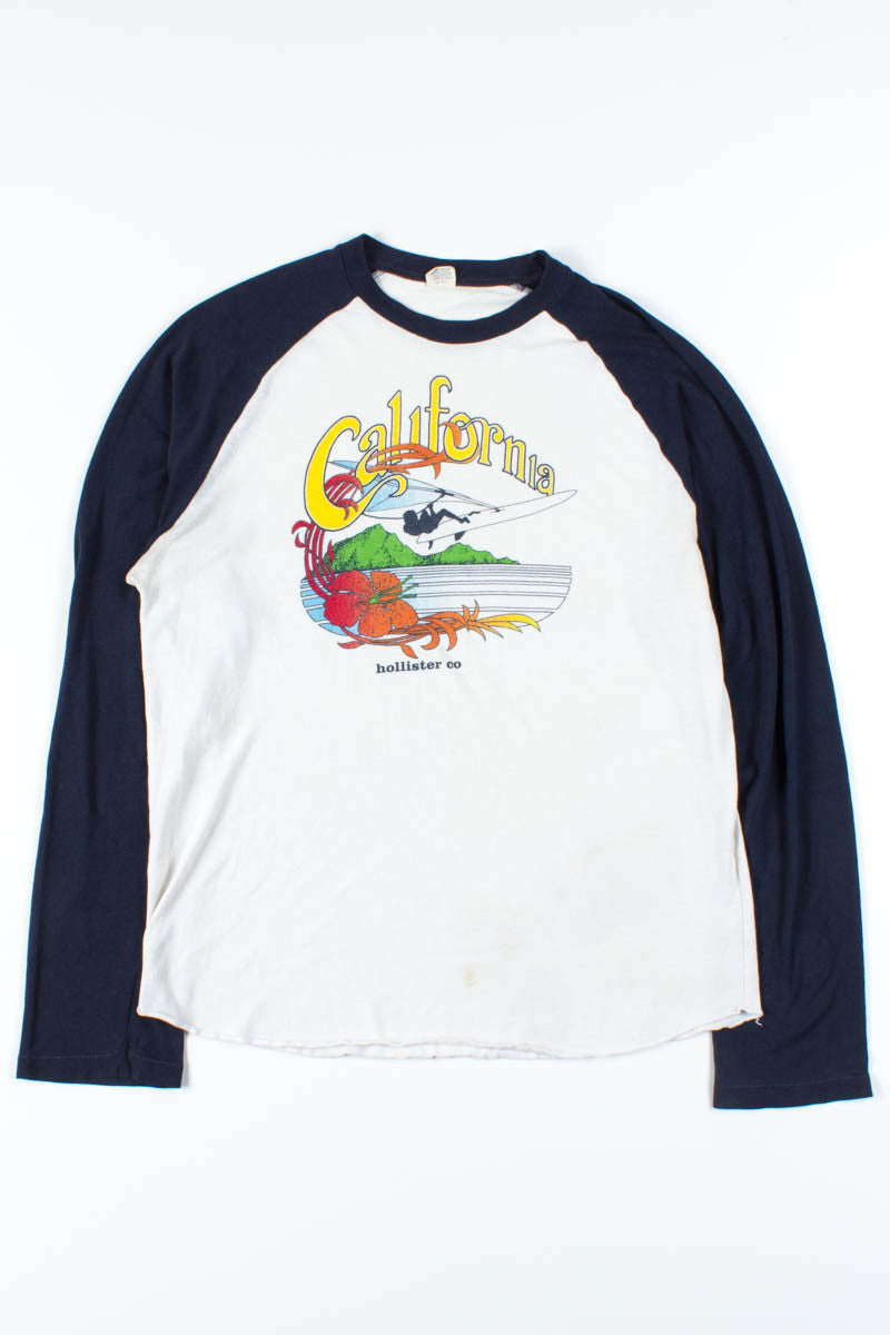 California Longsleeve Baseball Tee