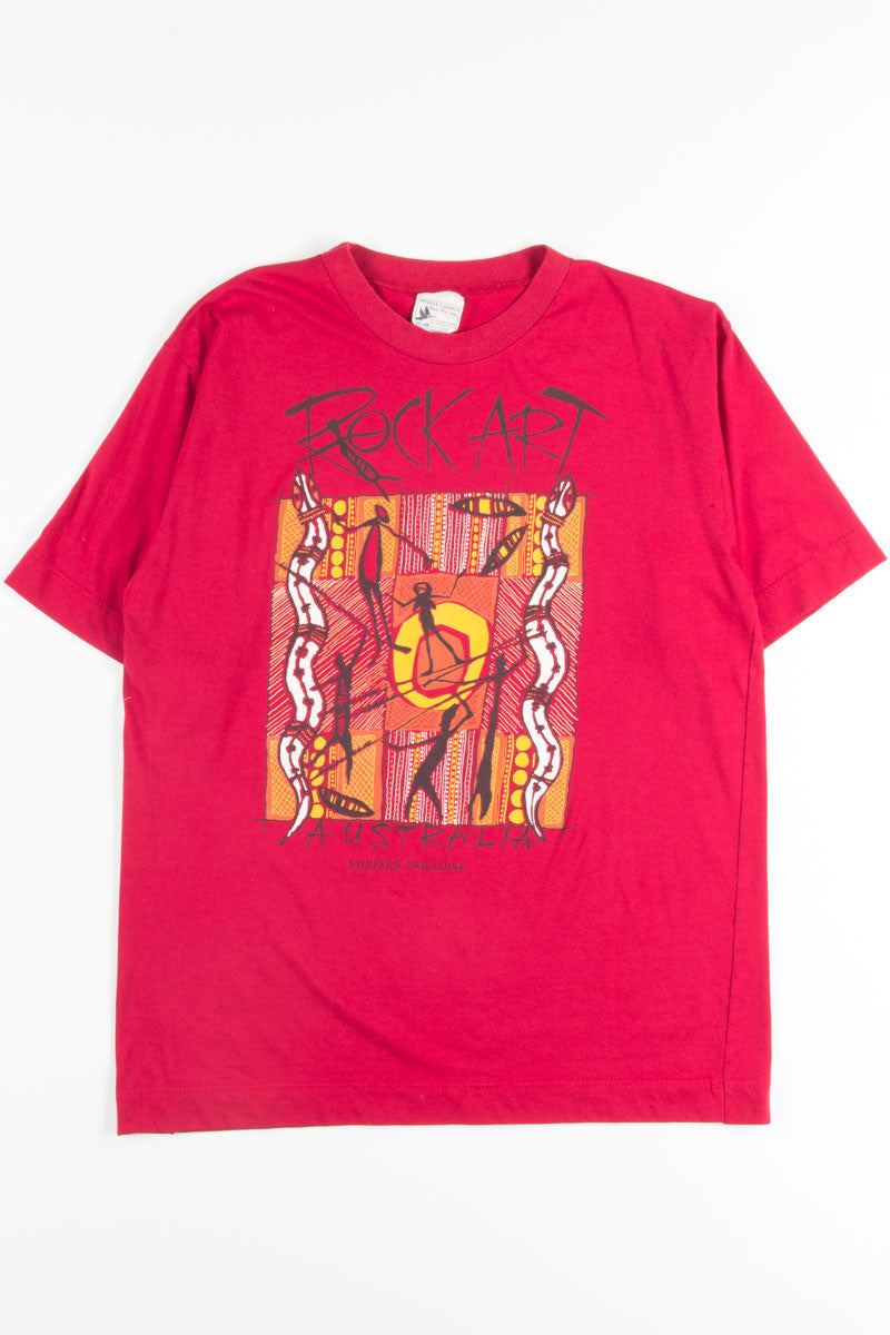 Australia Rock Art Tee