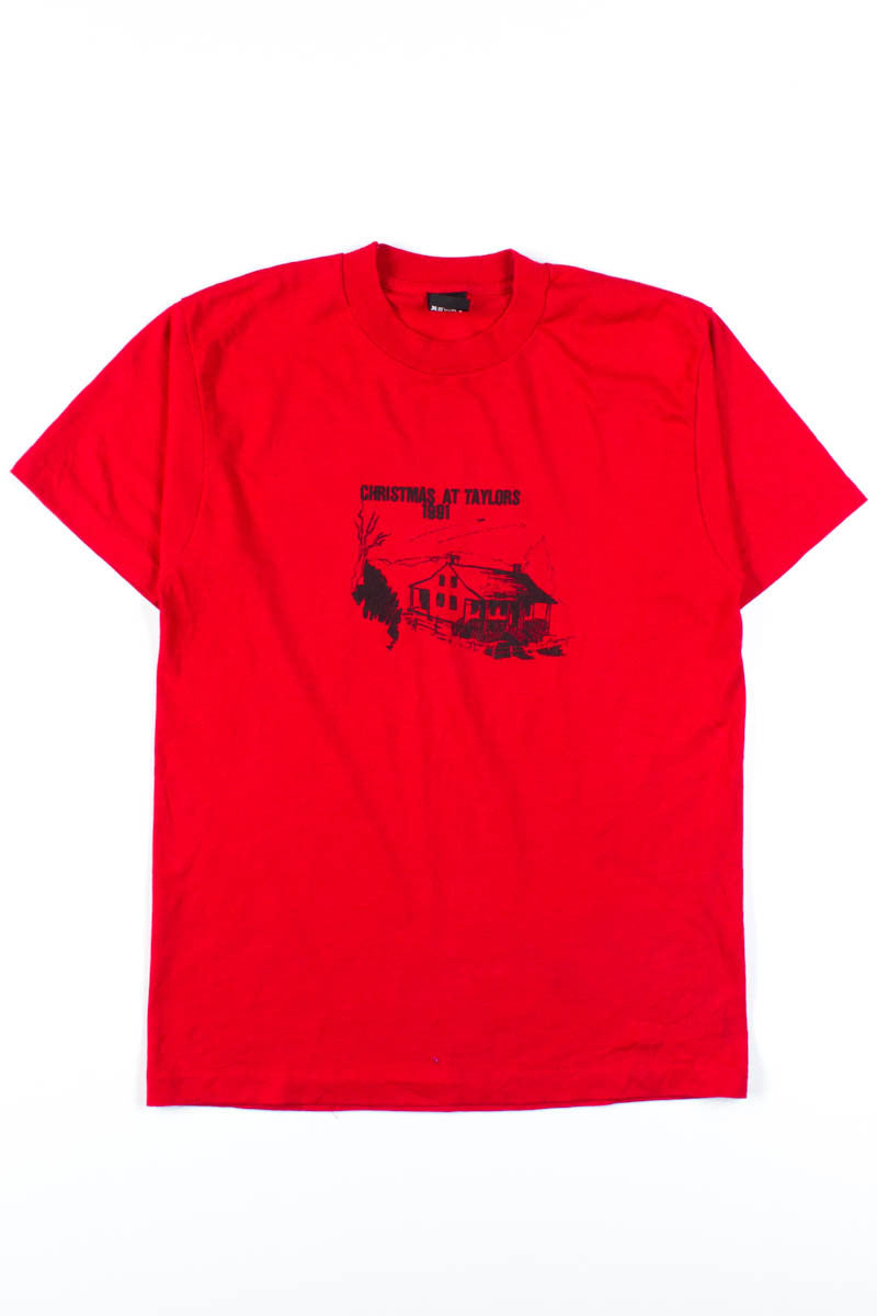 Christmas At Taylors 1991 Tee
